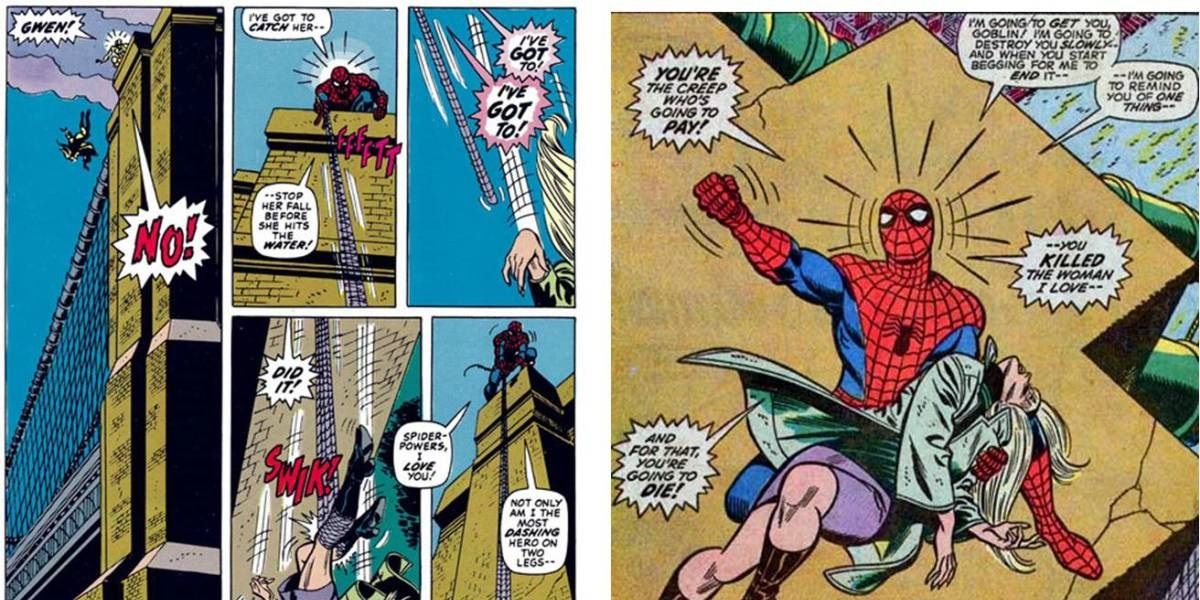 Spider-Man vows to avenge Gwen Stacy's death in Marvel Comics