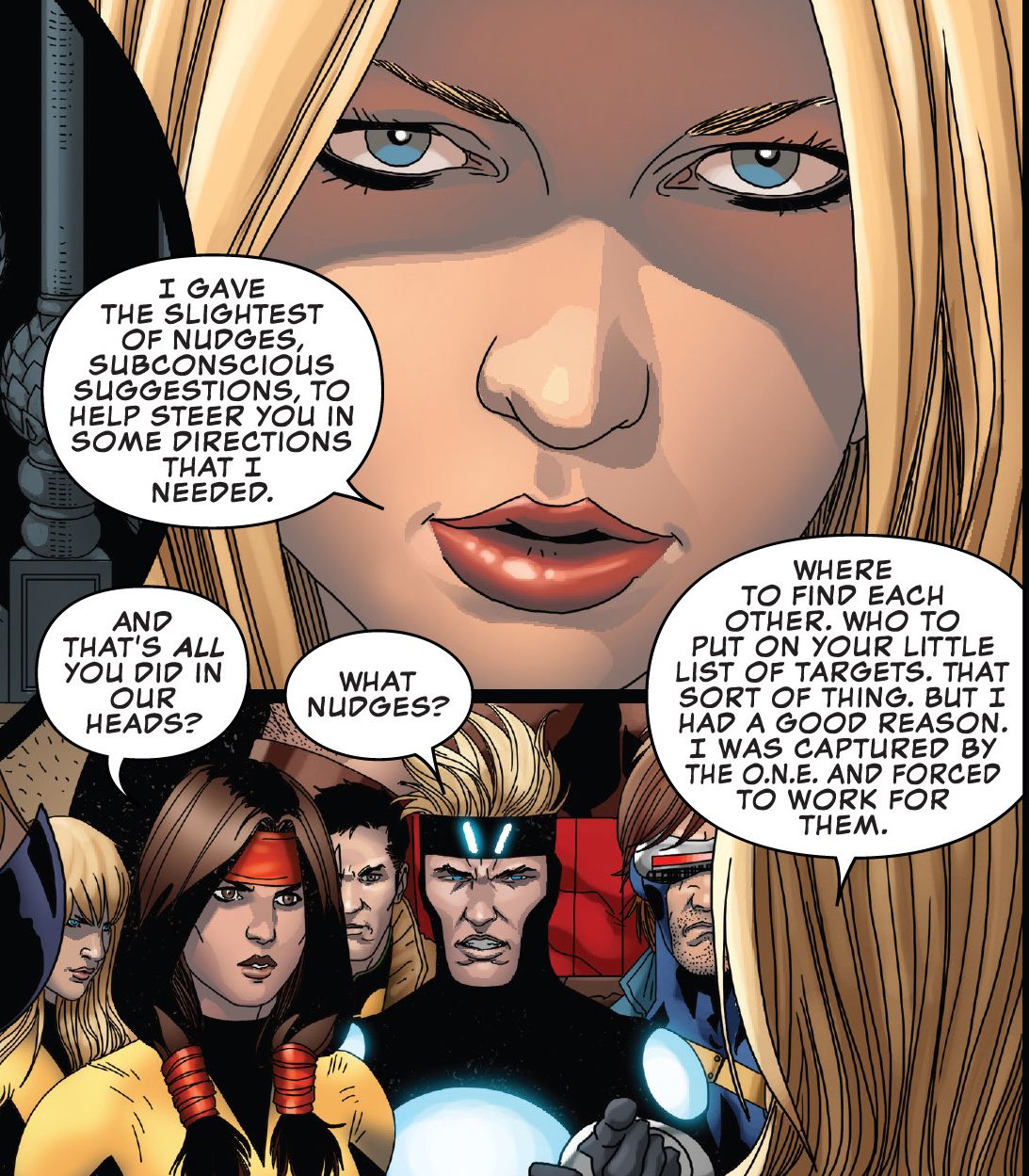 1093 Emma Frost Telepathic Nudges