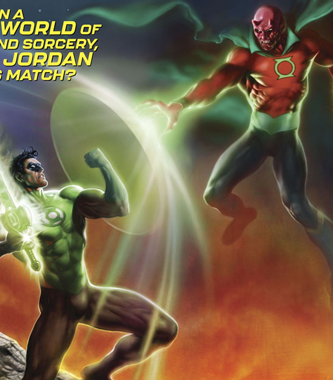 1093 Green Lantern vs Abin Sur