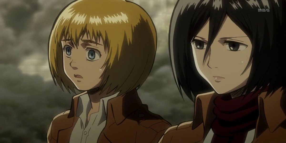 Mikasa and armin