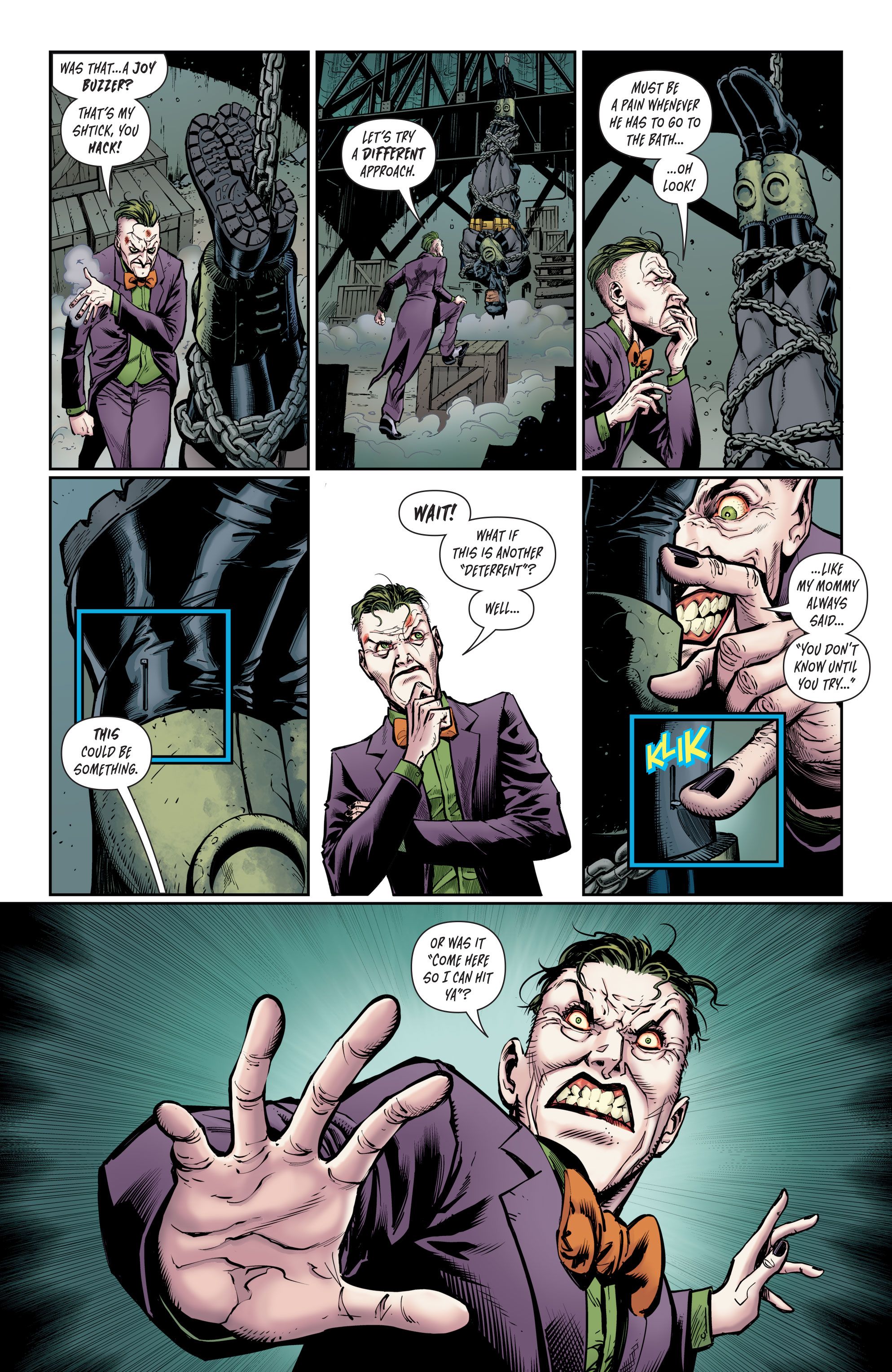 EXCLUSIVE: Joker Finally Catches Batman in Secret Files #2
