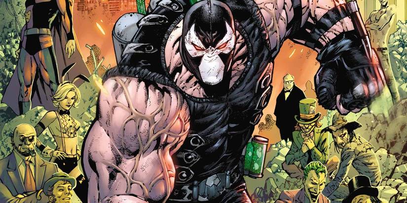 Bane wreaking havoc in Gotham.