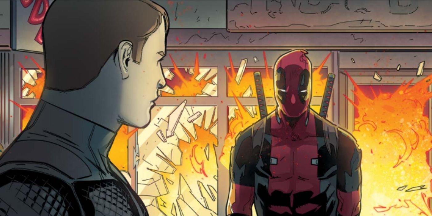 Deadpool works for Steve Rogers Captain America