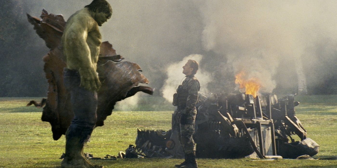 Emil Blonsky and Hulk in The Incredible Hulk