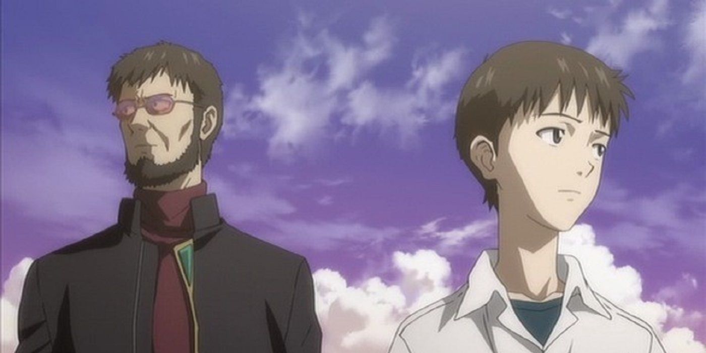Gendo and Shinji Ikari, Neon Genesis Evangelion