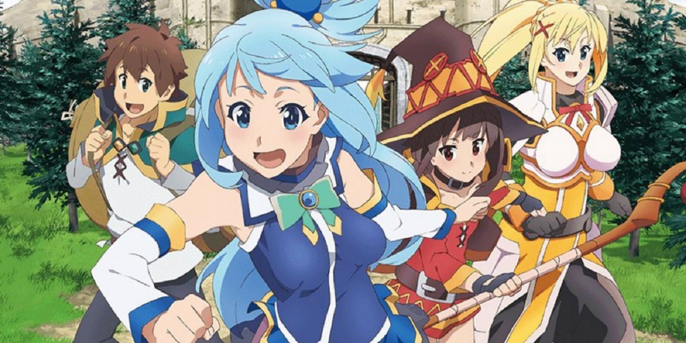 What are the Isekai anime where MC is not OP other than KonoSuba