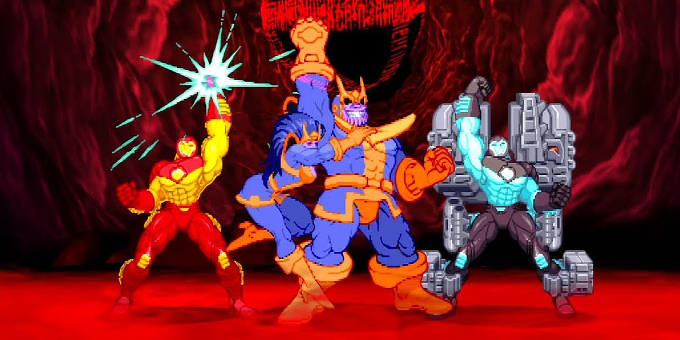 Marvel vs Capcom 2 Thanos