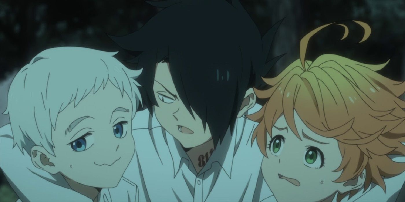 The Promised Neverland Emma, Ray, Norman