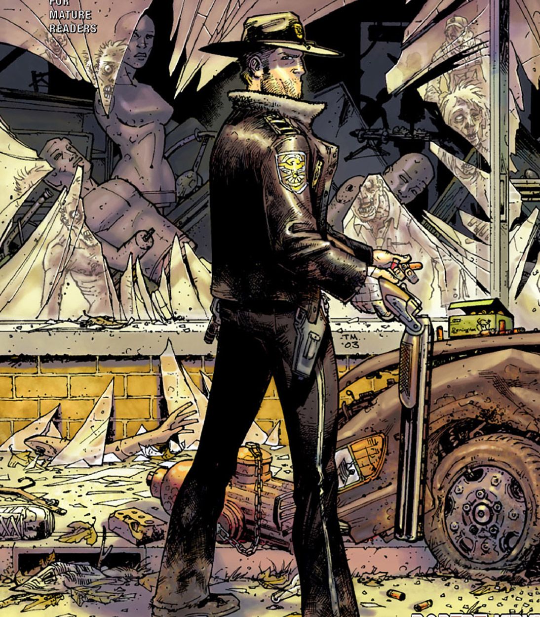 The Walking Dead Issue 1 Cover 1093