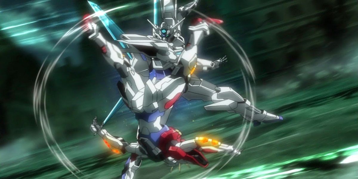 Transient Gundam vs Build Burning Gundam