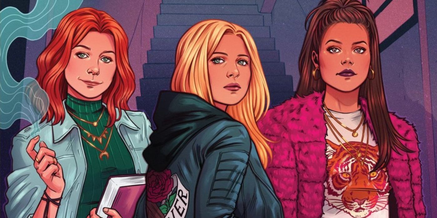 Willow with Buffy and Cordelia Boom Studios Buffy Comic Reboot
