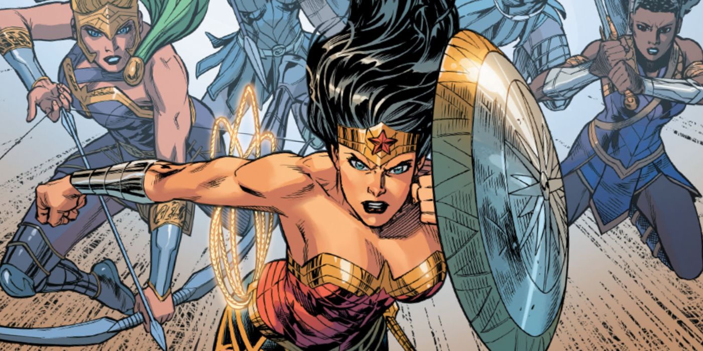 Wonder Woman Amazon army 