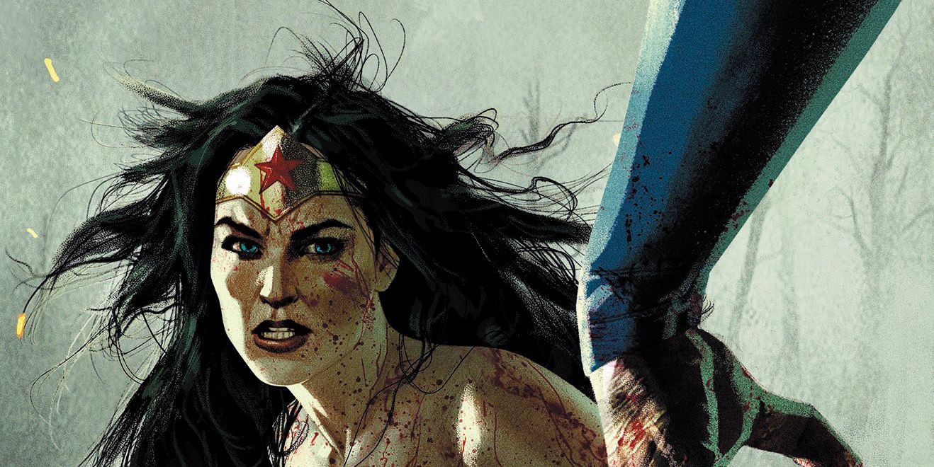 DCeased #5 Cover Pits a Bloodied Wonder Woman Against Superman