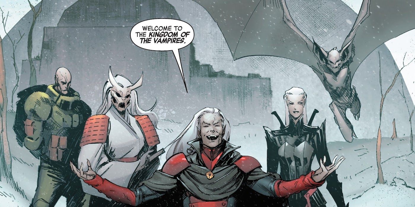 Dracula and the Vampire Nation in Marvel Comics