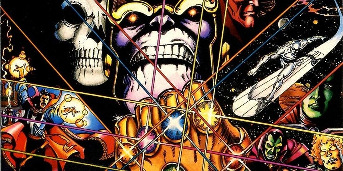 Infinity Gauntlet Cover Thanos