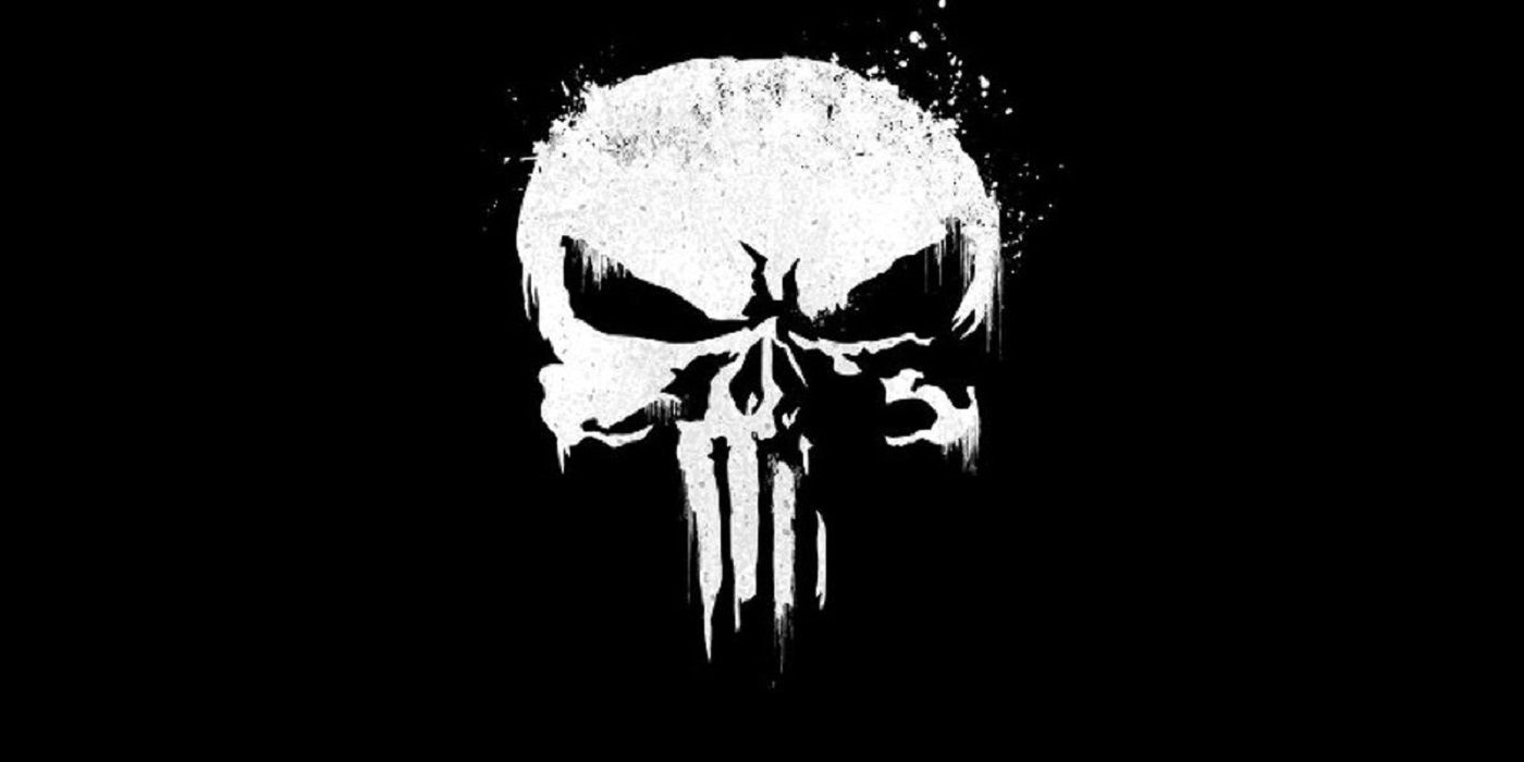 Punisher graphics Graphic design Marvel Comics, the punisher logo,  superhero, monochrome png