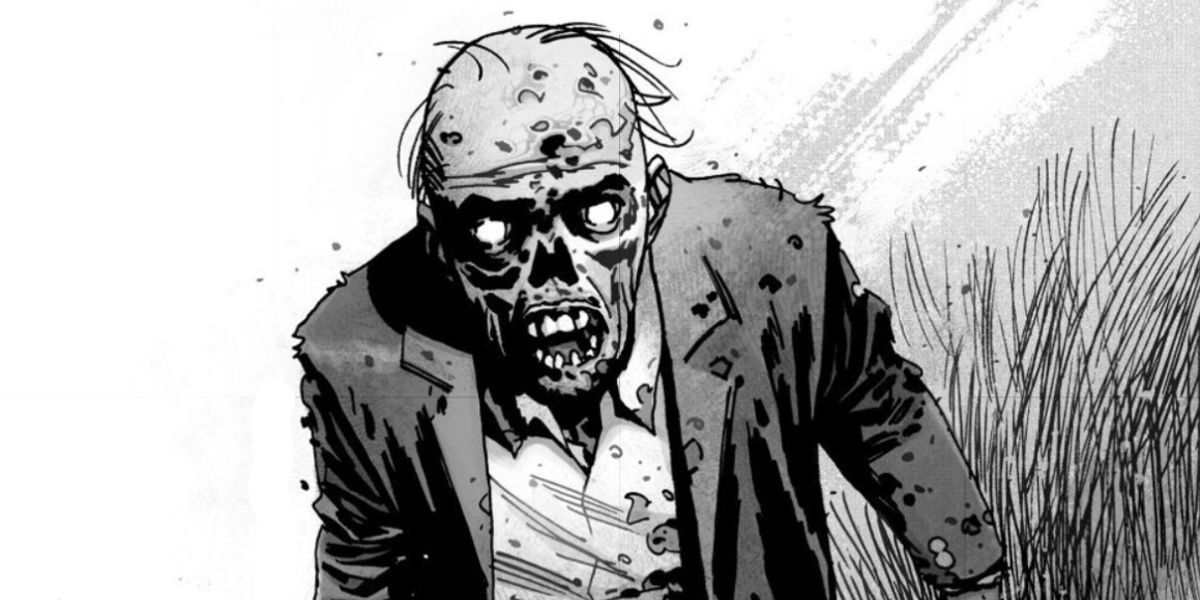The Walking Dead #193 cover, a Walker in Image Comics