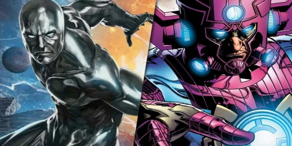 Silver Surfer and Galactus Marvel Comics