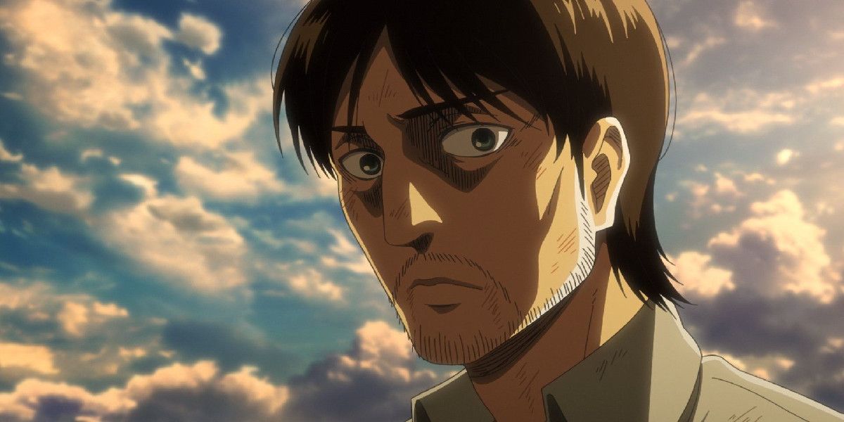 Grisha looked wary and withered in Attack On Titan.