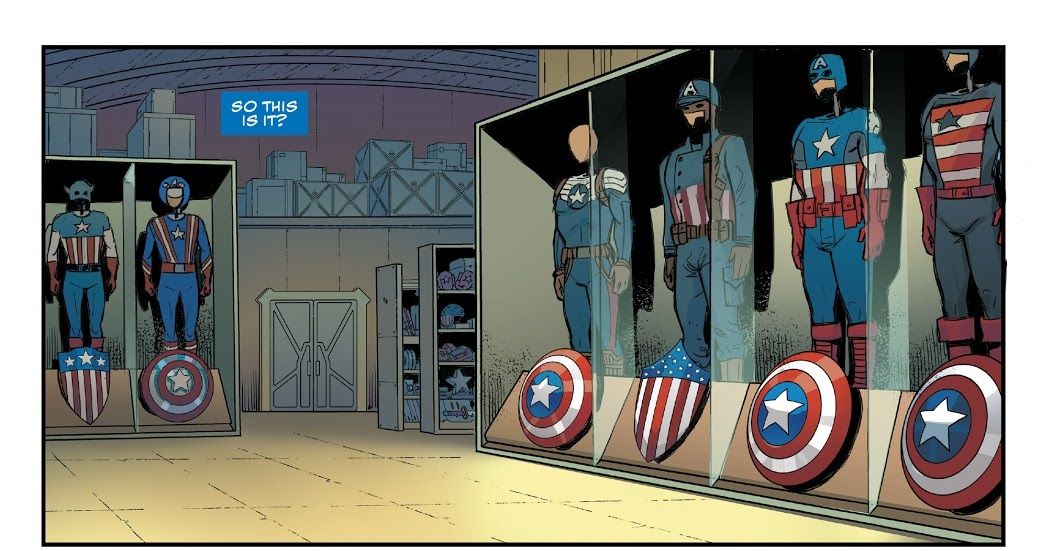 Captain America Hall of Armors