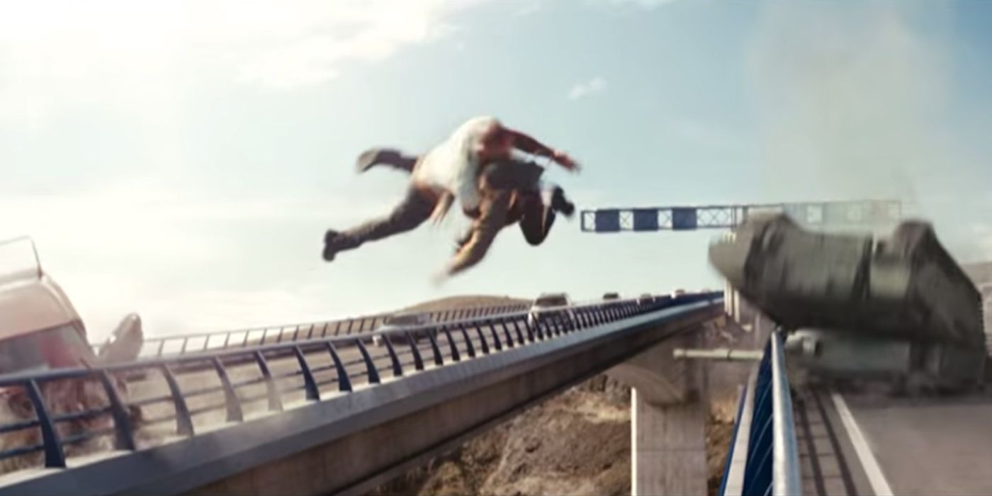 Dom Saves Letty impossible jump Fast and Furious 6