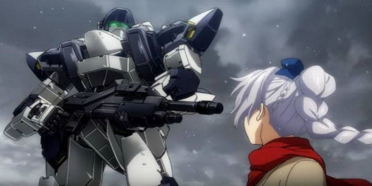 A mecha is encountered in Full Metal Panic! Invisible Victory