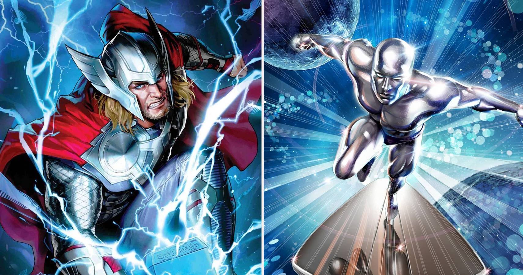 Blue marvel vs thor