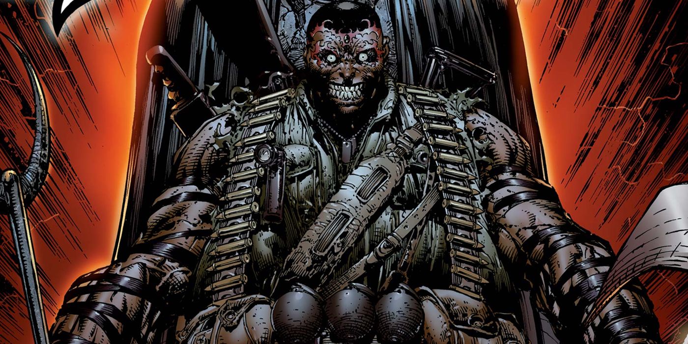 Raoul Bushman sitting in a throne in Marvel Comics