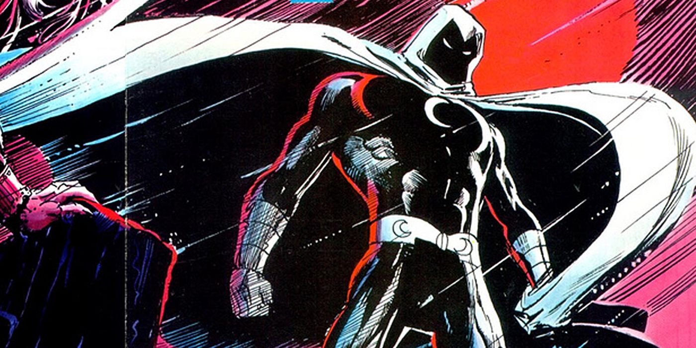 Moon Knight in his classic costume