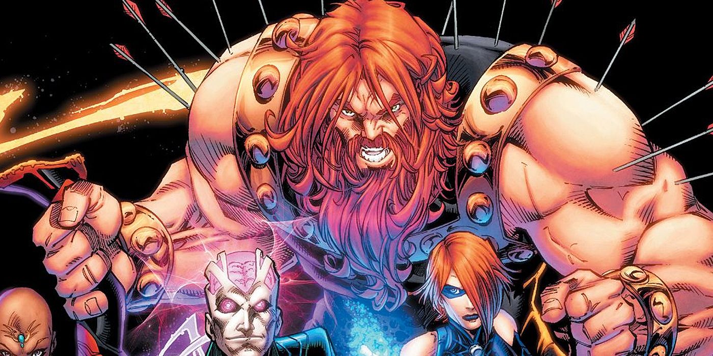Mammoth rages in DC Titans Rebirth