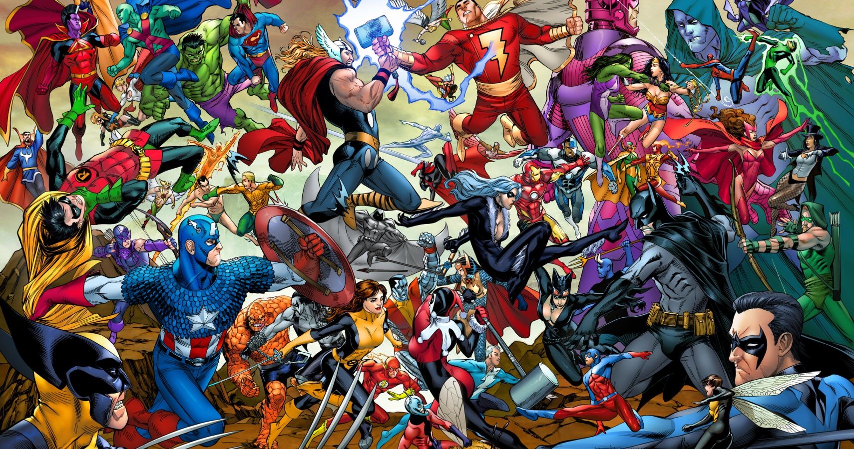 marvel vs dc roster