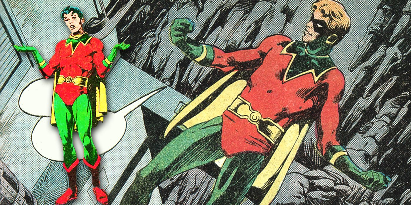 Jason Todd in his Pre-Crisis Robin costume