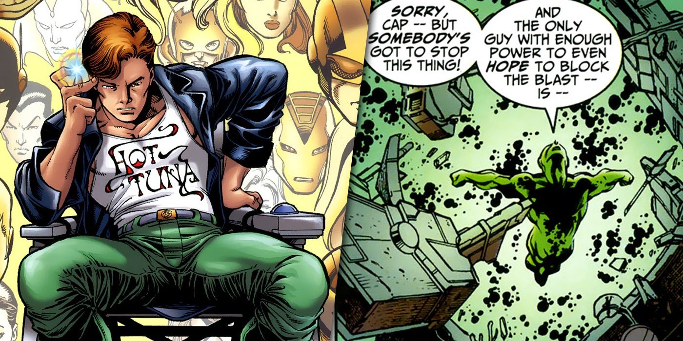 Rick Jones during the Destiny War in Marvel Comics