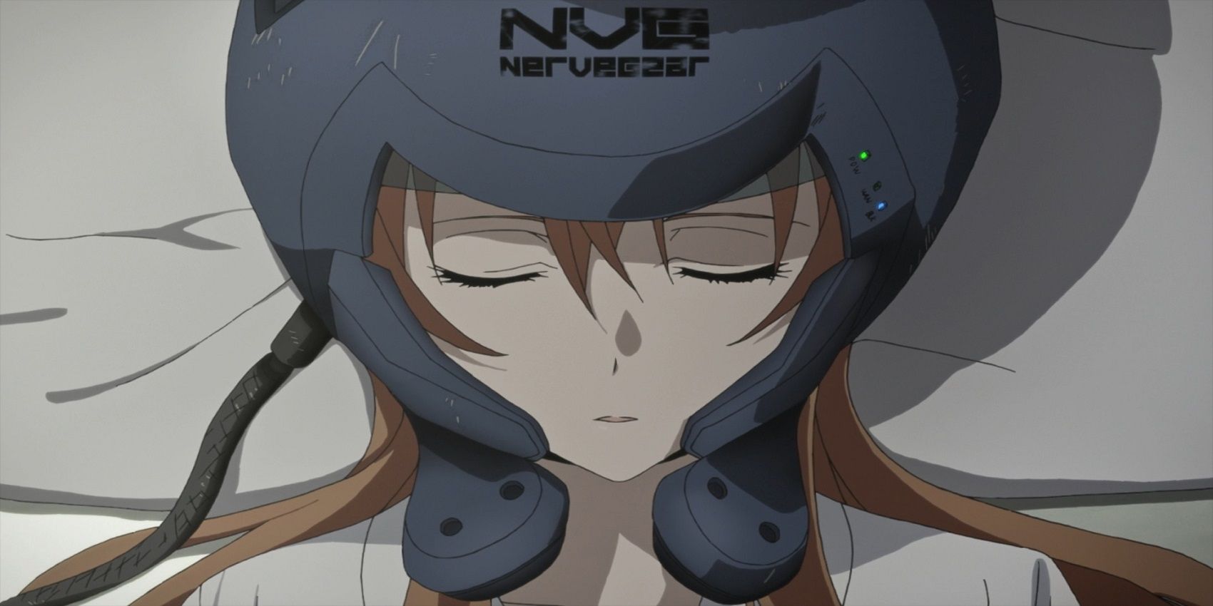 Asuna Sleeping Wearing NerveGear