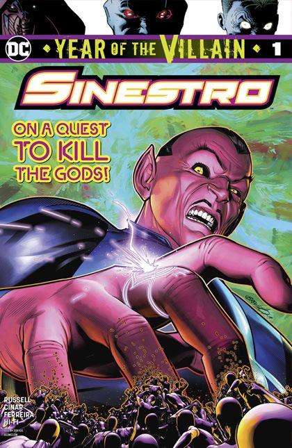 Sinestro Year of the Villain cover