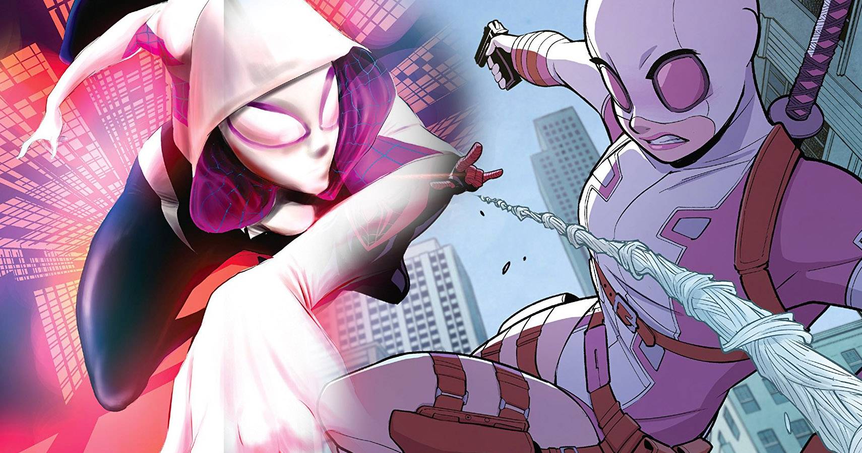 Gwenpool and spider gwen