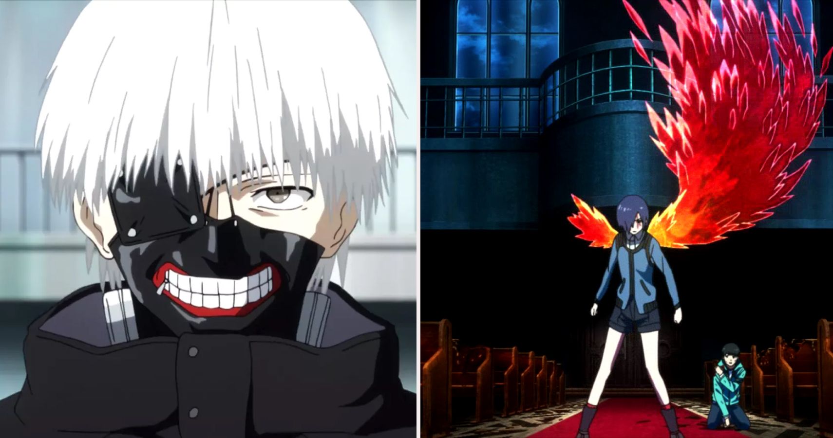 3 ANIMES PARECIDOS A TOKYO GHOUL 