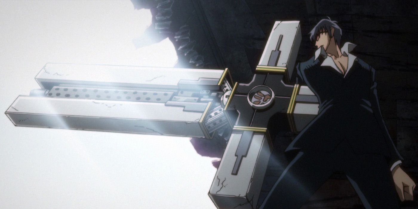 Anime Wolfwood trigun gun