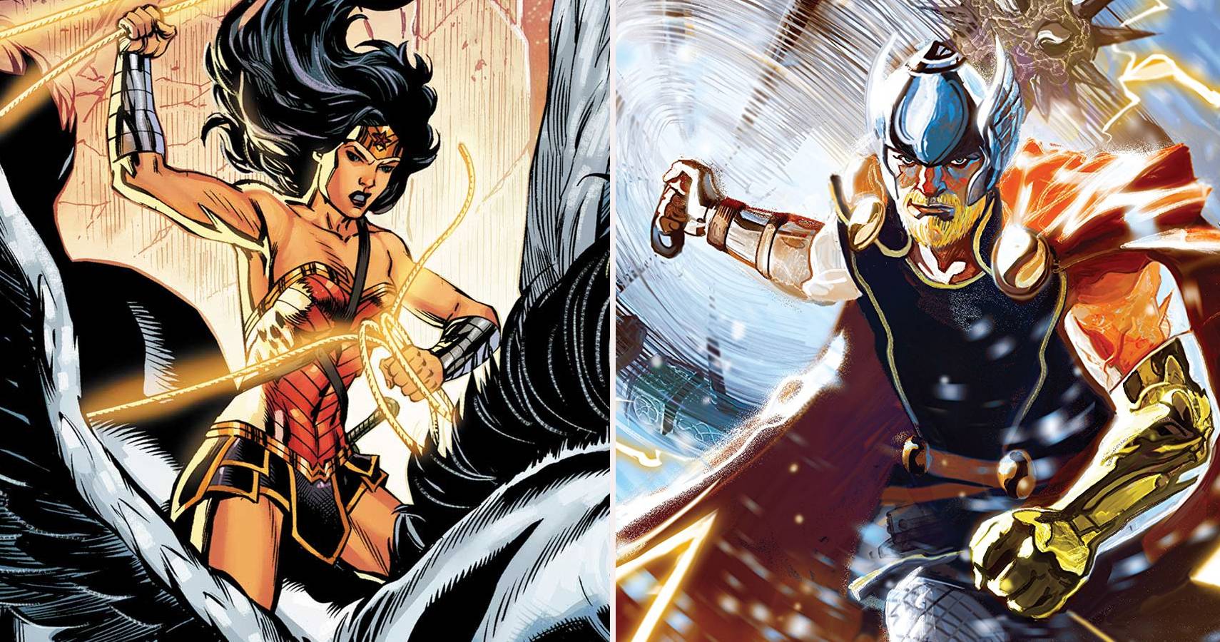 Thor vs wonder woman