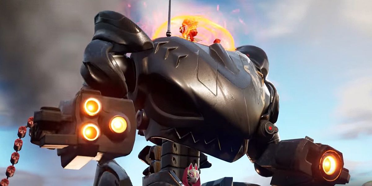 Hate Fortnite And Stupud Mec Robots Fortnite Players Already Hate The New Mech Vehicle Cbr