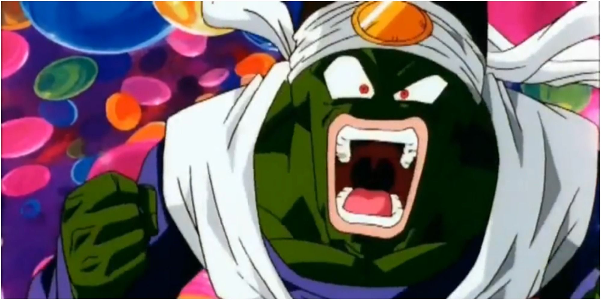 Pikkon freaks out in danger in Dragon Ball Z