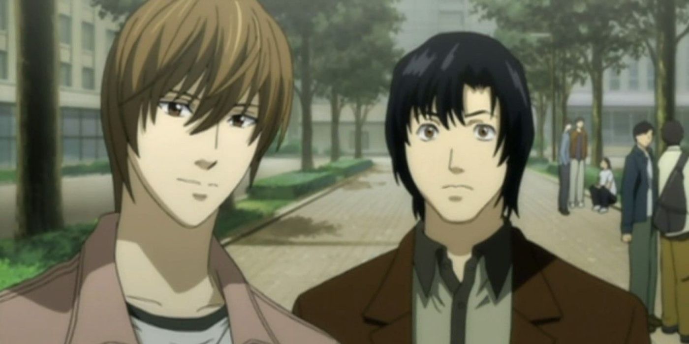 Light and Matsuda from Death Note