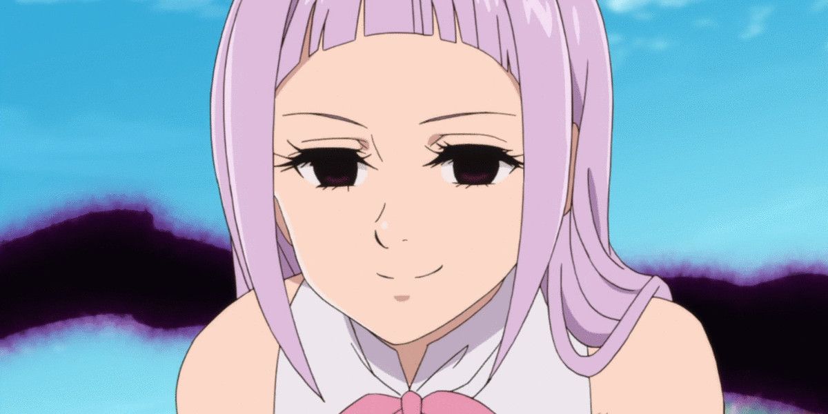 Melascula gives a cocky smirk in The Seven Deadly Sins