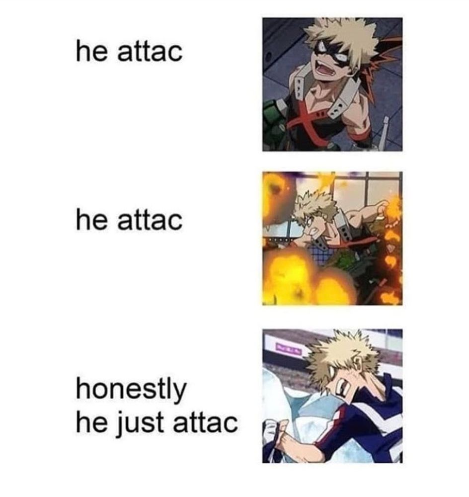 My Hero Academia: 10 Bakugo Memes That Are Almost As Explosive As He Is