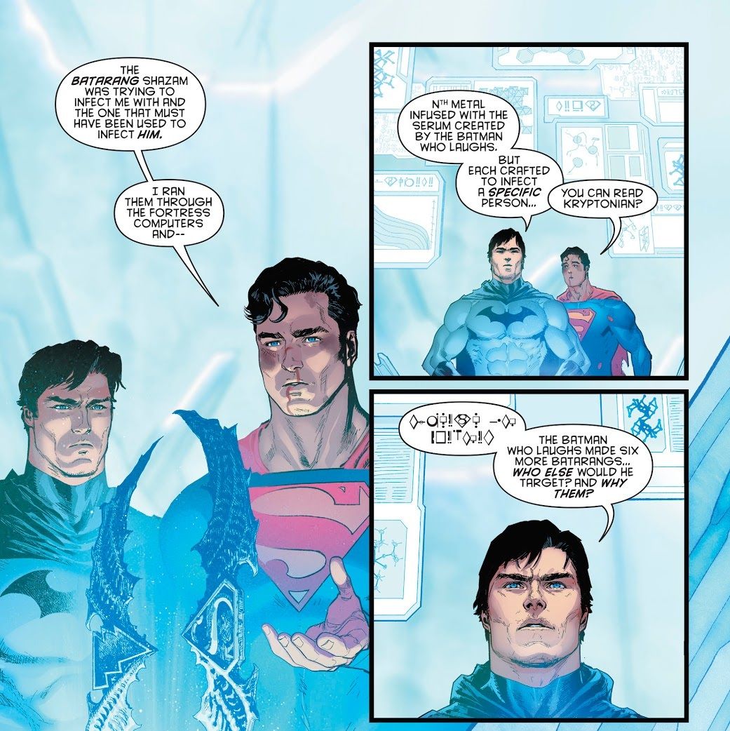 Batman Superman Kryptonian language