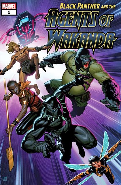 Black Panther and the Agents of Wakanda 1 cover