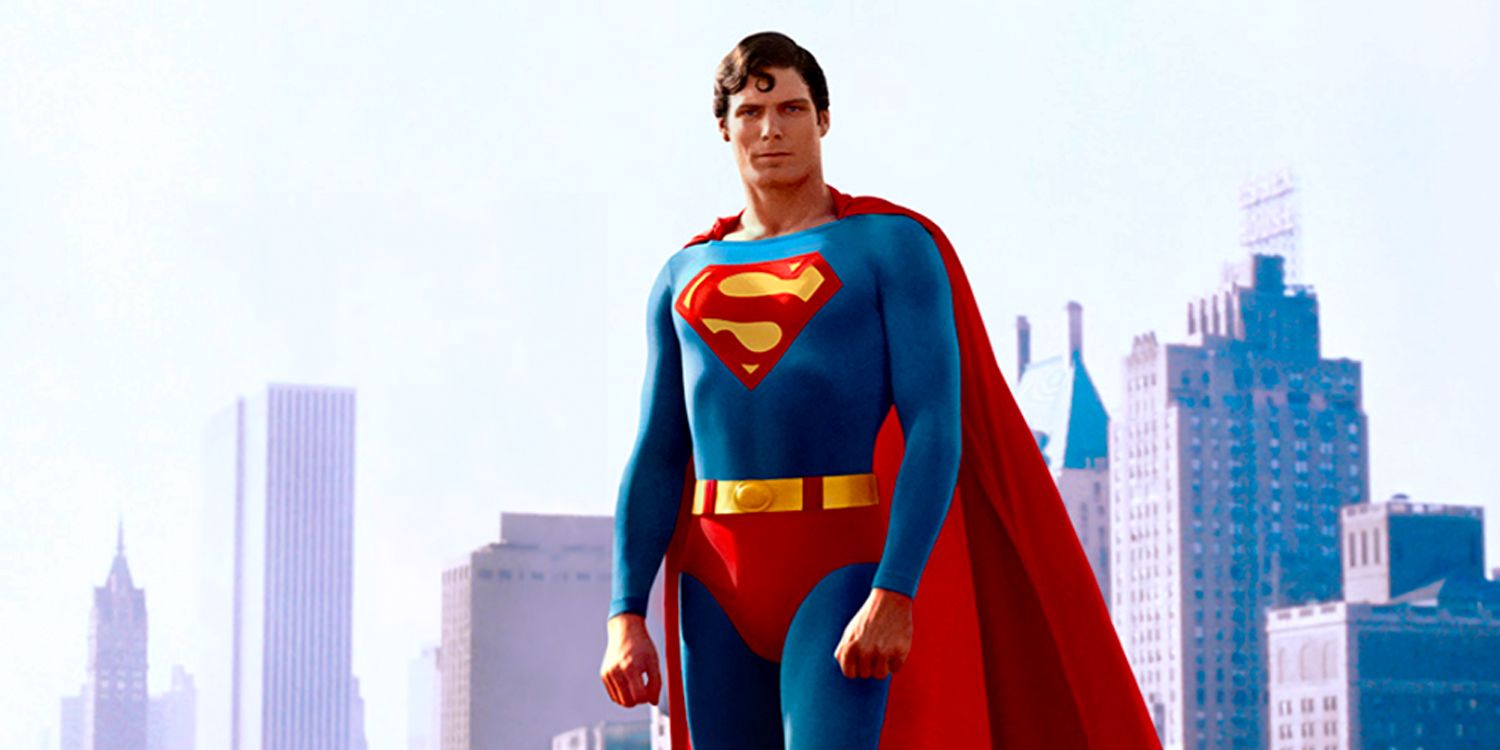 Christopher Reeves as superman