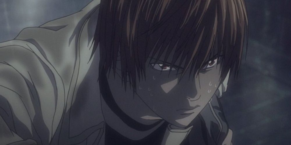 Light Yagami in the rain Death Note