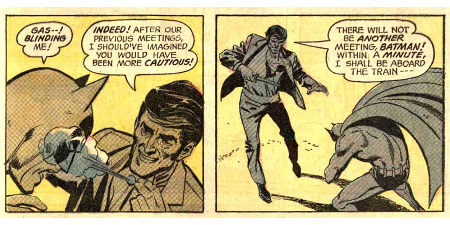 Dr Darrk blinds Batman in Detective Comics