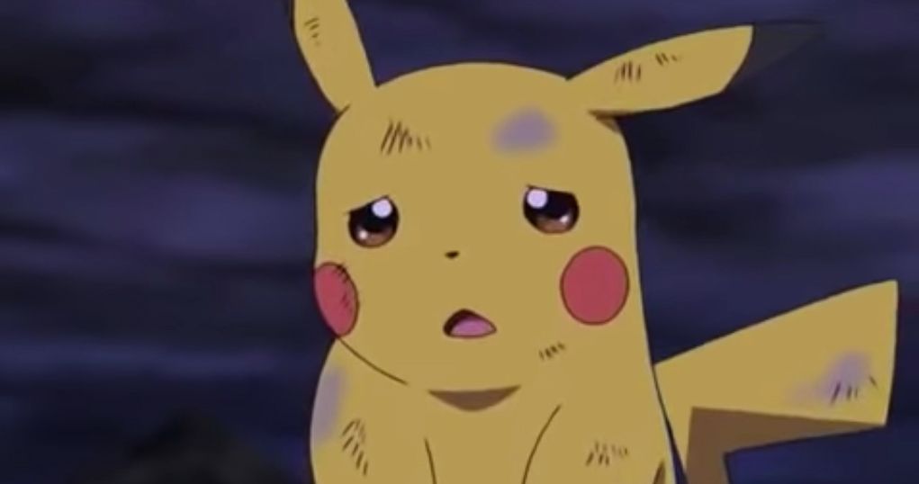 pikachu sad moment